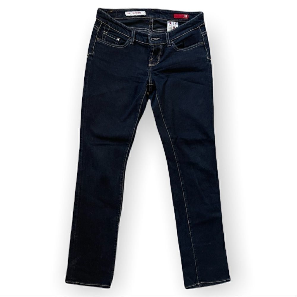 Vintage Express X2 Slim W10 Jean Low Rise Straight Leg